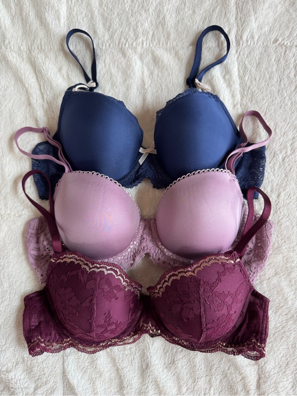 3 Victoria's Secret Bras